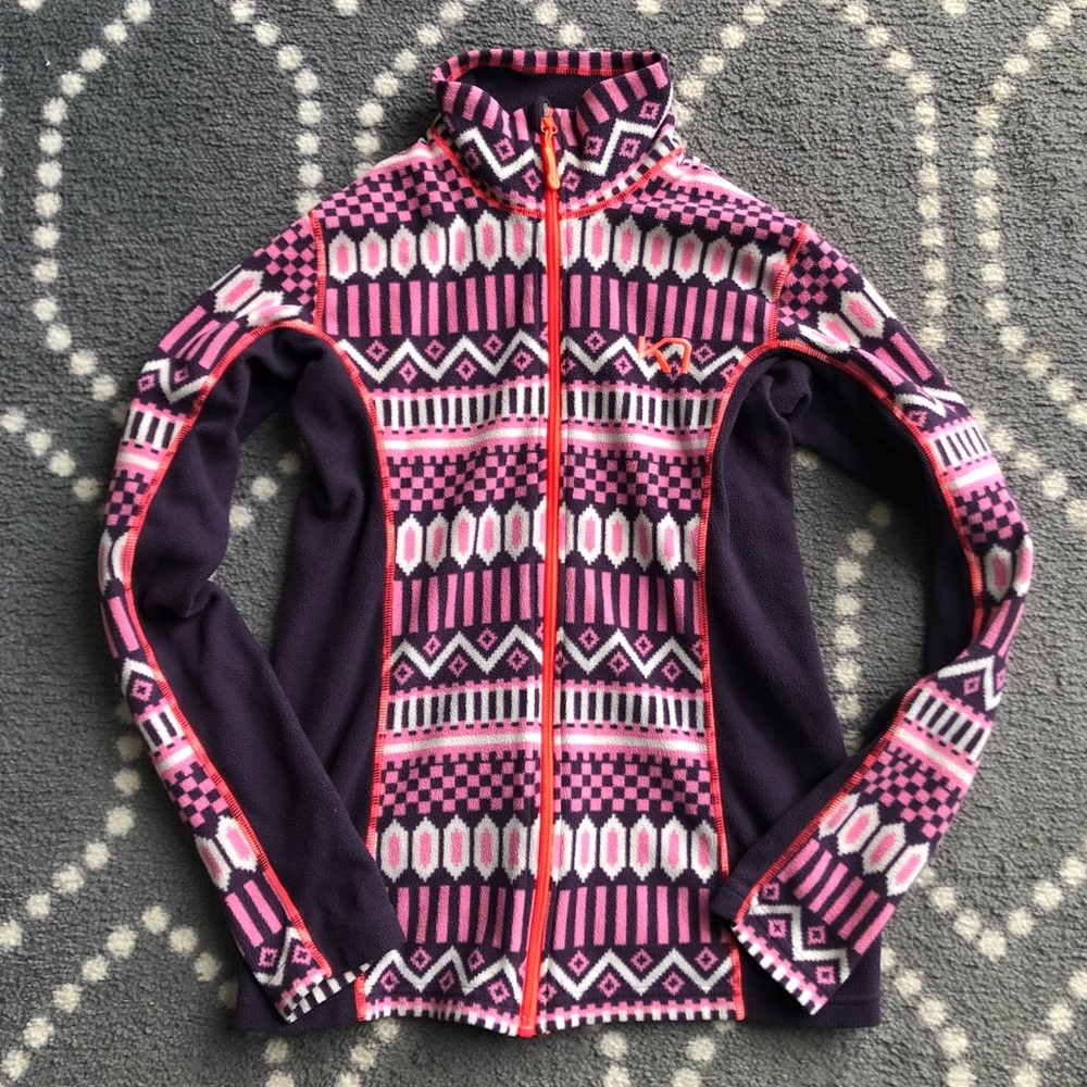 (KARI TRAA) Full-Zip Cozy Fleece